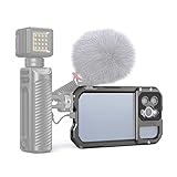 SmallRig Video Rig Cage for iPhone 13 Pro with Dual Cold Shoes, Aluminum Mobile Phone Stabilizer, Smartphone Video Rig cage for Filmmaking/Videography/Live Streaming/Vlog-3562