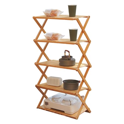 Étagère à chaussures en bois pliable pour libérer votre entrée - 2