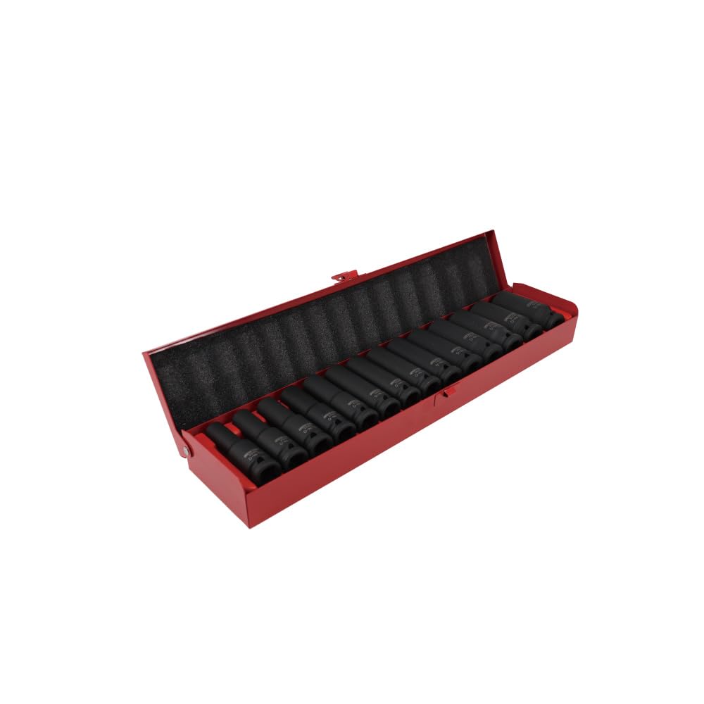 Amazon.co.jp: SIGNET 23296 1/2 Drive 14 PC Deep Impact Socket Set