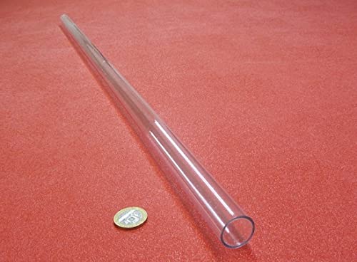 Acrylic Extruded Rigid Round Tube, Clear, 4