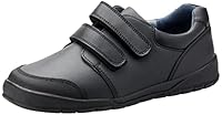 Grosby Kid's Good School Shoe, Black, UK 1.5/US 2 Big Kid