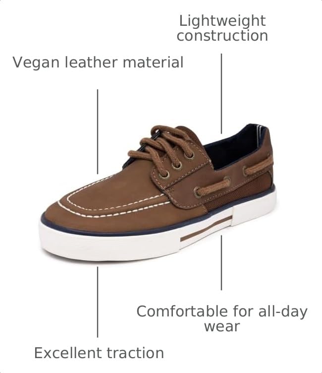 Image of Nautica Kid's Casual Boat Shoe Loafers - School Shoes for Boys (Toddler /Little Kid /Big Kid)