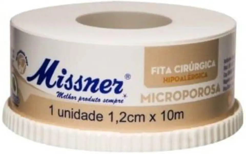 Missner Fita Microporosa Bege 1.2 Cm X 10 M
