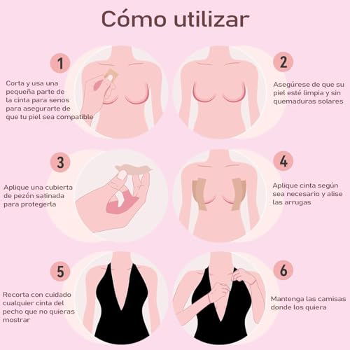 La mejor comparación de Cinta adhesiva para lencería para Mujer al mejor precio. 21 Imagen adicional