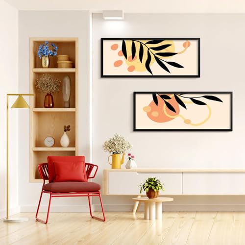 Image of LaVie Home 13x39 Picture Frame for Wall Display, 13x39 Black Picture Frame with HD Plexiglas, 13 x 39 Frame 1 Pack, Display Frame for Vertical or Horizontal, Classic Collection