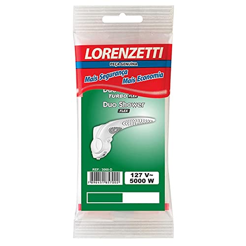 LORENZETTI Resistência 127V 5000W Duo Shower 3060-D, 7589107, Metal, Pequeno