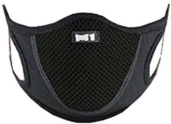 Glamio Cotton M1 Bike Riding, Dust Protection, Anti Pollution Mask- Black