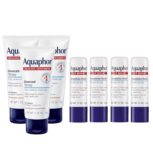 Aquaphor Healing Ointment & Lip Repair Sticks Bundle