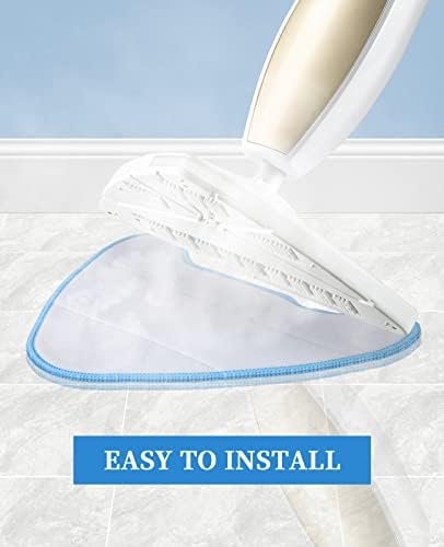 BONBELONG Microfiber Steam Mop Pads Replacement, Compatible with VAX Steamer Cleaner Mop Pads S85-CM, S86-SF-P, S86-SF-T, S86-SF-C,S86-SF-CC, S2ST, S2S, VRS29M, VRS26 3Pack