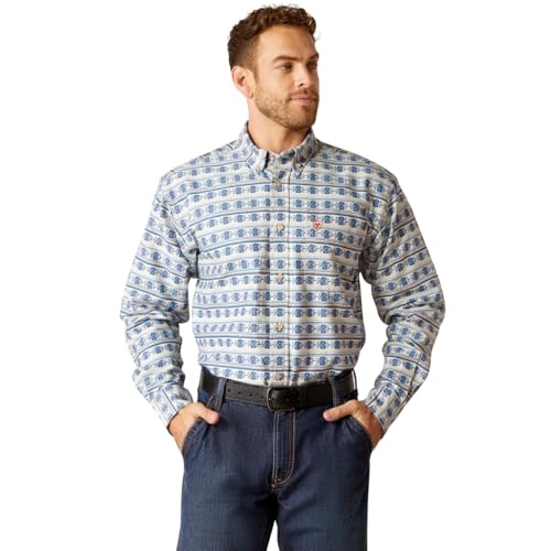 Image of Ariat Men's FR Olympic Work Shirt