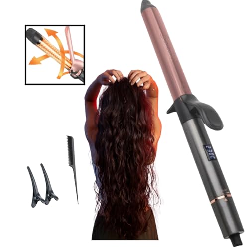 Benedita, Modelador de Cachos Profissional Barril 25mm Bivolt Cerâmica de Titânio Cabo Giratório 55W