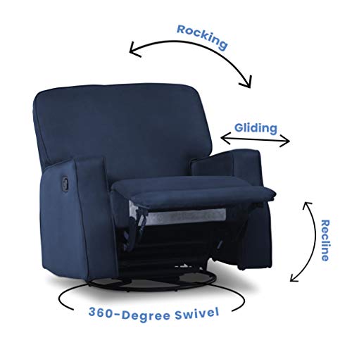 dylan swivel reclining glider