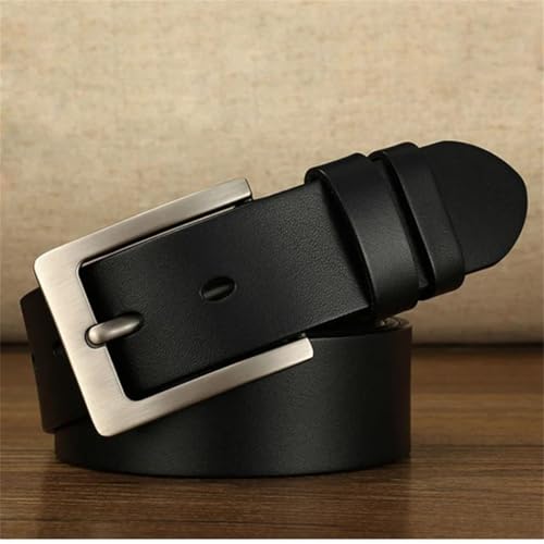 Men Pin Buckle Large Size Leather Belts Classic Business Office Belt Casual Daily Jeans Belts2