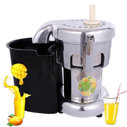 KJZQXYX Exprimidor Profesional - Exprimidores centrífugos Máquina extractora de jugos de Frutas y Verduras Enteras - Máquinas exprimidoras de Acero Inoxidable (B)