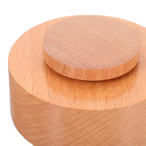 Soporte artesanal de madera giratorio para proyectos creativos en casa 4