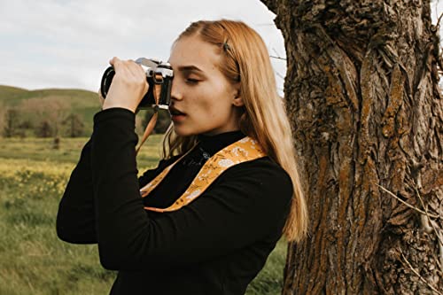 Art Tribute Spring Blossom Flowers Camera Shoulder Strap Belt For All Dslr Camera – Vibrant Design Universal Dslr Strap, Multi Color Neck Belt Best Gift For Men & Women Photographers #TOP6