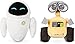 Produktbild Disney Wall-E und Eve Mini-Bean-Bag Kuschelpuppe Set 18 cm
