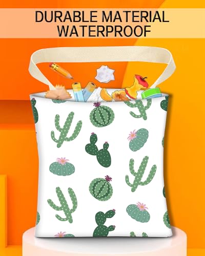 Image of Car Trash Can, Durable Hanging Car Trash Garbage Bag, Cute Automotive Garbage Cans Organizer, Cute Green Cactus