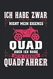quads atv 4x4 ocasion  Ich Habe Zwar NIcht Mein Eigenes Quad: Quad & Biker Notizbuch 6\'x9\' Zubehör Geschenk für ATV & Quads