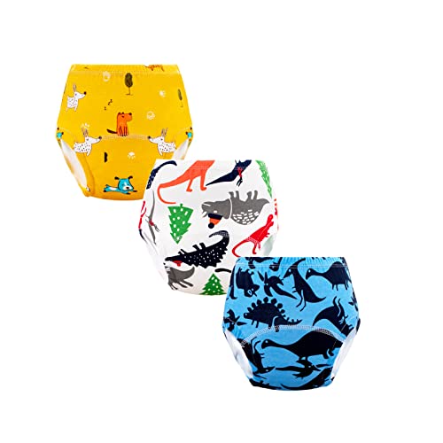 Image of Potty Training Pants for Boys, Toddler Learning Designs Training Underwear (10 Packs,Multi-Colored, 3-4T, M)