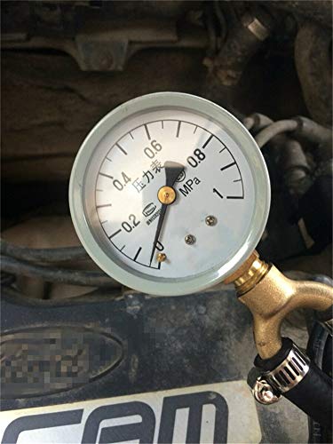 Zhuodingsen Öldruckprüfung Manometer-Kit - Öl Druck Tester - Benzin Öleinspritzpumpe - Universaltyp für die meisten Automodelle mit Benzinmotor