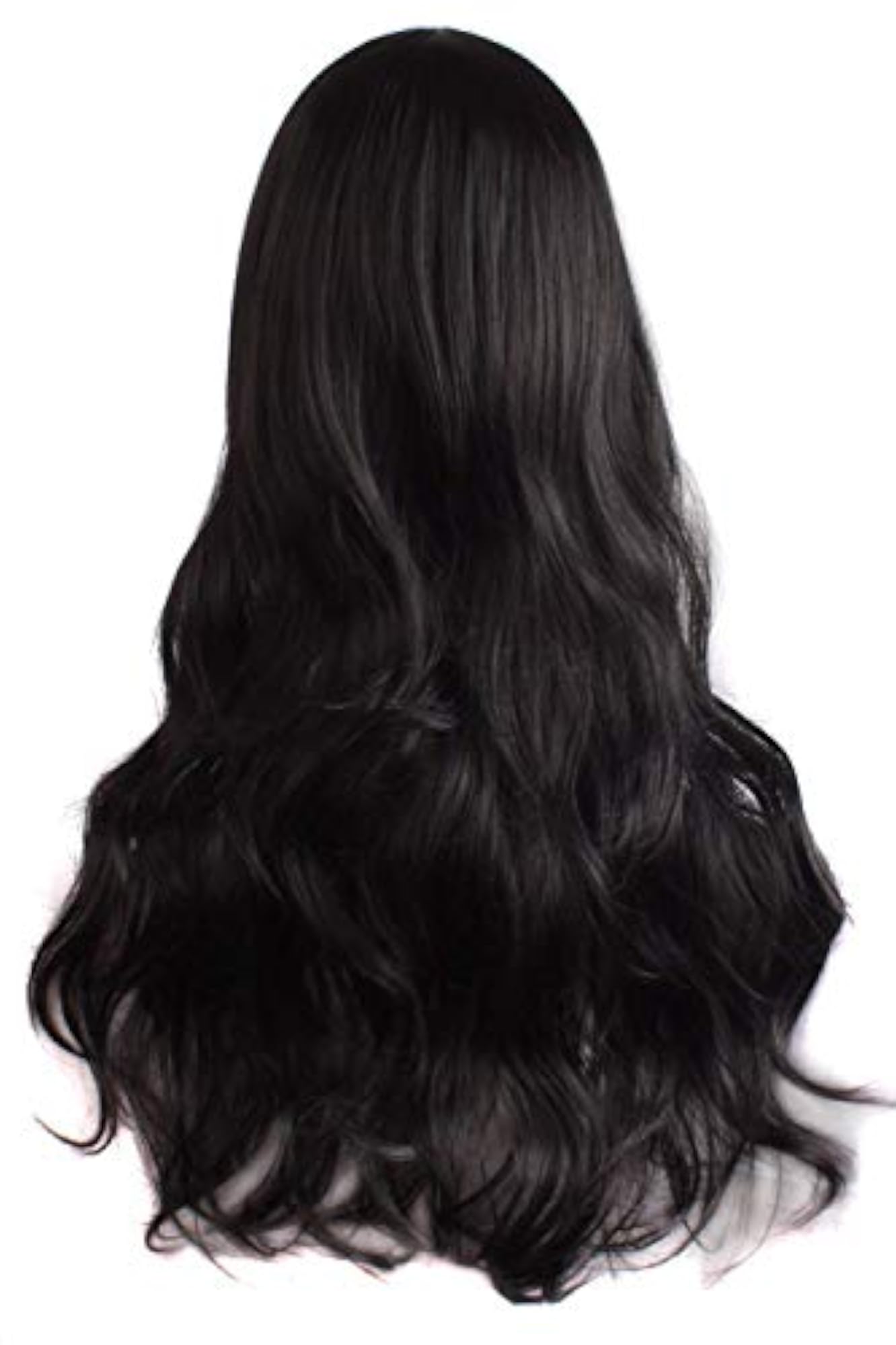 Long Curly Synthetic Hair Wig with 2 Wig Caps