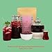 Zeeza Hibiscus Tea - 16 Ounces - Premium Loose Leaf Tea from Egypt - Cut & Sifted - 100% USDA Certfied Organic - Ideal for Herbal Tea, Iced Tea, Kombuche, & Karkadé