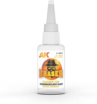 AK-Interactive ممحاة الأنظف ل Cyanoacrylate الغراء الزائد مزيل - نموذج بناء الدهانات والأدوات # 12017