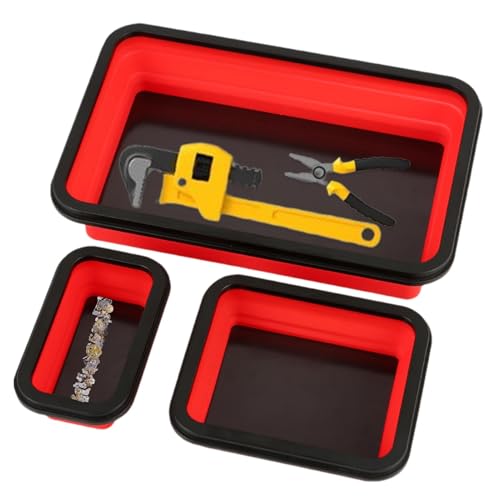 Plateau magnétique pliable de 3 tailles différentes pour votre garage - 7