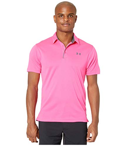 Image of Under Armour Men's Polyester Solid Tech Polo | T-Shirt | 1290140-001