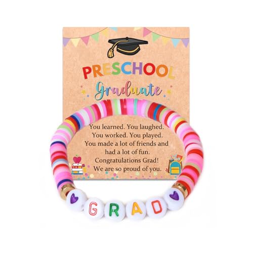 Graduation Bracelet 2025, Kindergarten Preschool Graduation Gifts for Girls Her