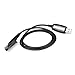 Retevis RT47 RT47V USB Programming Cable Compatible with TYT MD398 RT47V RT87 RT83 RT47 Walkie Talkies (1 Pack)