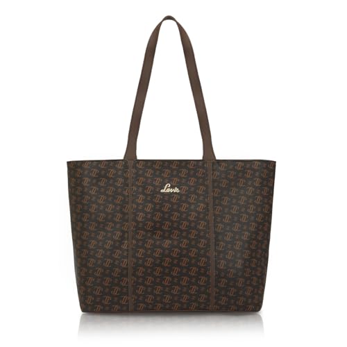 Image of Lavie Women's Mono LL Meghan Tote Bag for Women | Tote Handbag for Work | Ladies purse | Stylish Shoulder Bag | Gift for Women