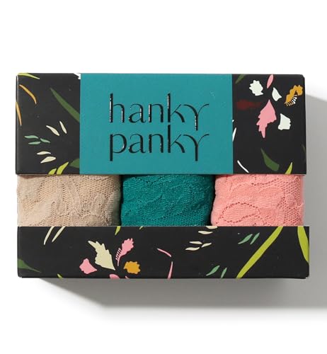 Image of hanky panky ORG THG 3PK PRNT BOX