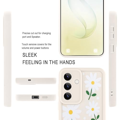 Image of Compatible with Samsung Galaxy S26 Plus Case, White
