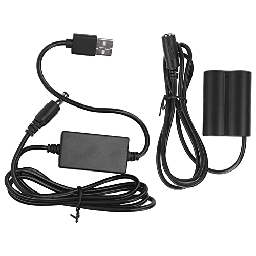 Adaptador de corriente NP-W235 y acoplador de batería simulada con cable USB para cámaras