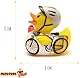Duckshop I Badeente Radrennfahrer I Fahrrad Quietscheentchen I Rennrad Quietscheente I Geschenk für Rennradfahrer I Präsent Radsport I Sammler