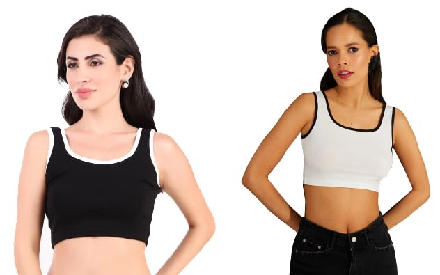 Image of Women's Stylish & Premium Cotton Crop Top for Women