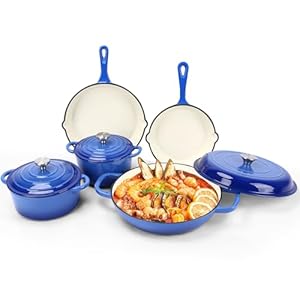 Nonstick Enameled Cast Iron Cookwar...