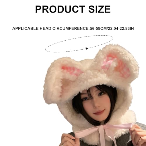 Chapeau de dessin animé avec oreilles, cadeau d'hiver idéal - 3