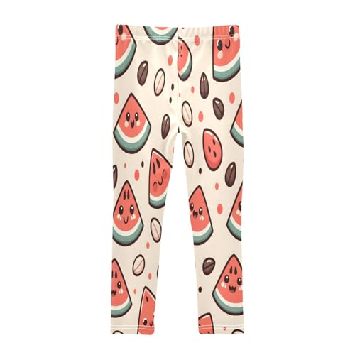 Bolaz Toddler Girls Leggings Printed Yoga Pants Leggings Cute Watermelon Seeds for Kids2