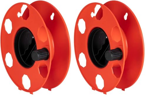 POLY POOL - PP2603 Enrouleur vide ROLLY pour Rallonges Électriques, Cordes, Tuyau Flexible - Enrouleur de câble Professionnel Idéal pour les Tondeuses à...