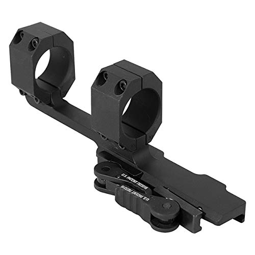 American Defense Manufacturing 1-Piece Extra Wide No Offset QD Mount, AD-RECON-SEW-34-FDE-TAC