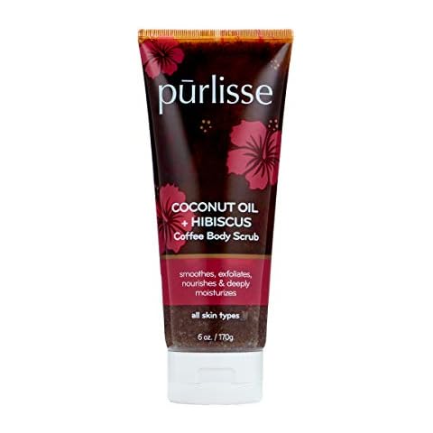 Purlisse Coconut Oil Coffee + Hibiscus Coffee Body Scrub Cover