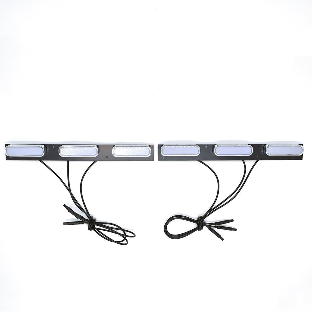 Front Bumper LED Fog Lamp Grille Amber Turn Signal Light Compatible With CRV 2017 2018 2019 Led DRL Driving Daytime Runing Light Accessories