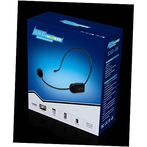 Vaguelly 2 Unidades Amplificador De Voz Microfone Chapéu Alto-falante