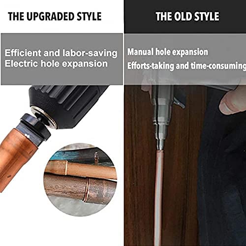 Miniatura 8 de Juego de reparación de 6 piezas de HVAC para aire acondicionado, expansor de tubo de cobre, herramienta de estampación manual de tubería expansora,