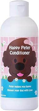 Amazon ハッピーピーター 犬用 低刺激 リンス コンディショナー 250ml オーガニック 子犬も使える 舐めても安心 プロのトリマーさんも愛用 ハッピーピーター リンス 通販