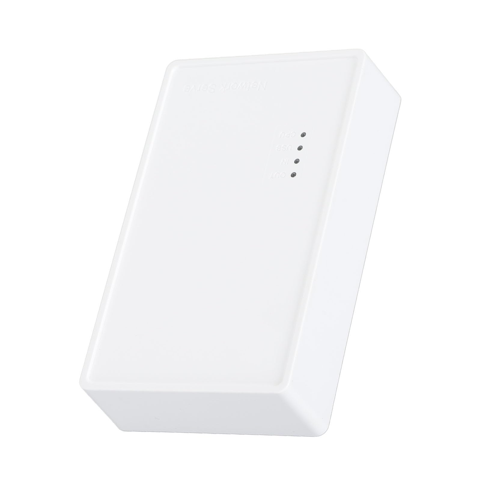 USB2.0 Wireless Print Server 480 Mbps Server di stampa WiFi USB ad alta velocità con Bridge LAN da 10/100 Mbps per la scuola di casa Multi utenti White ABS
