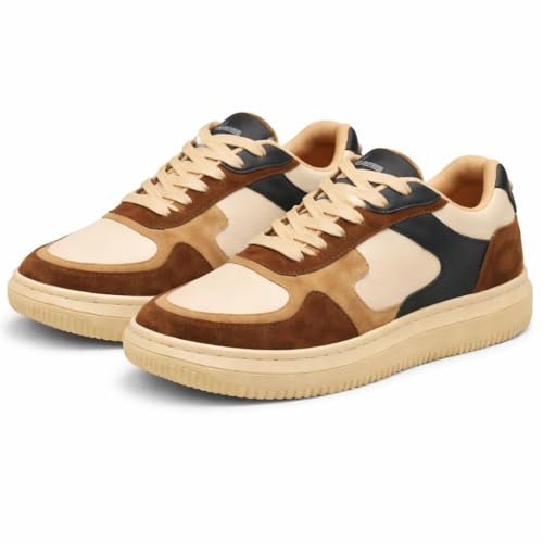 Image of Centrino Durable Sneakers for Men | Shoes for Man Stylish | Casual Lightweight Lace-Up Canvas Walking Shoes | Cushioned Insole | Breathable Anti-Skid Comfortable Sole | Mens Shoes for Long-Lasting Use (9587)